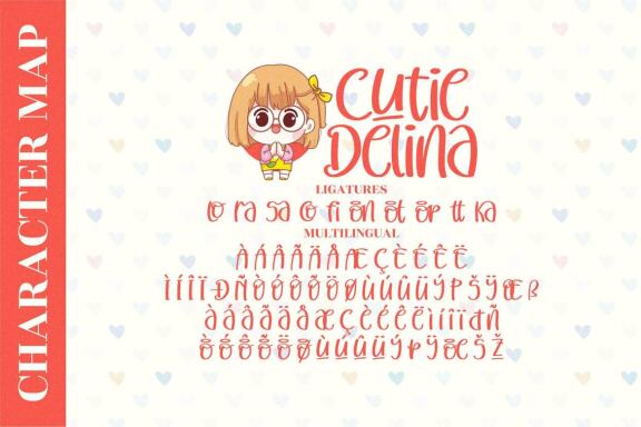 Cutie Delina - FREE Handwritten Font
