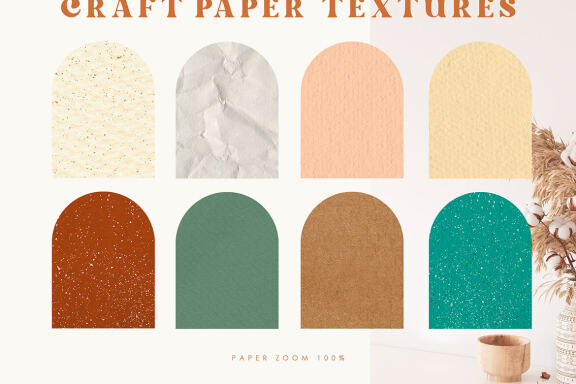Retro Vibes Abstract Paper