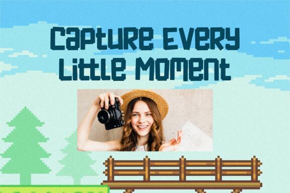 PIXEL CRAFT - Quirky Handwritten Font