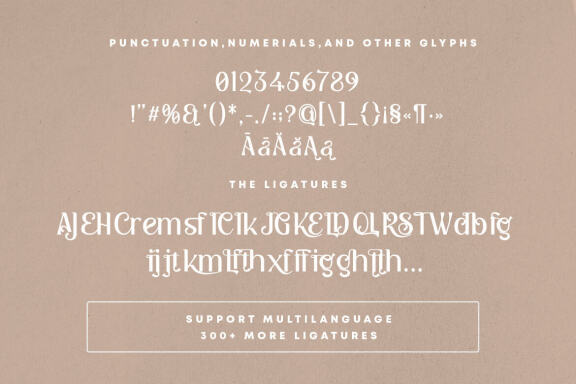 Kattsia - Stylish Serif Font