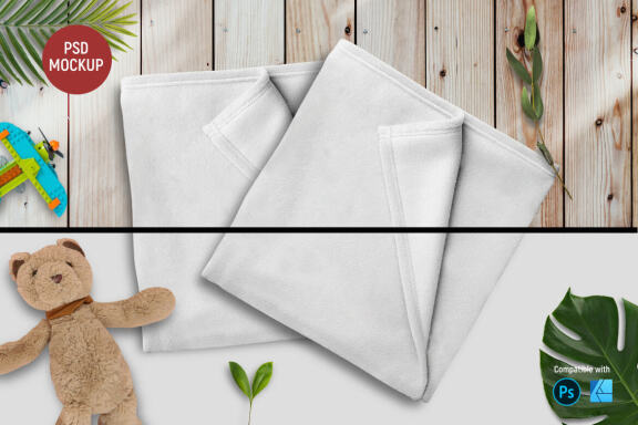 Baby Blanket | Mockup