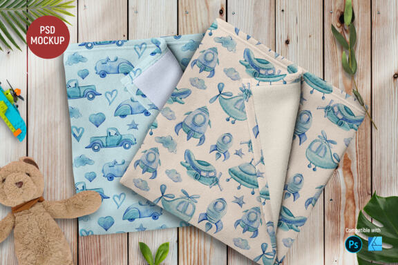 Baby Blanket | Mockup