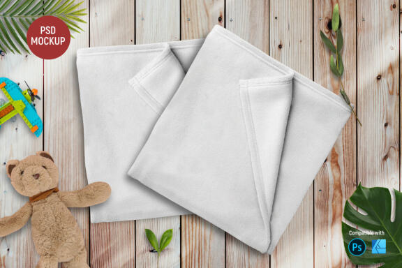 Baby Blanket | Mockup