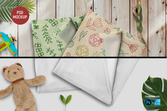 Baby Blanket | Mockup