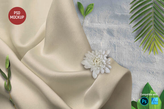 Silk Fabric | Mockup