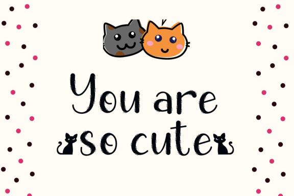 Chic Cat - Free Font