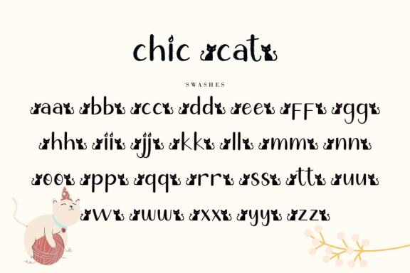 Chic Cat - Free Font