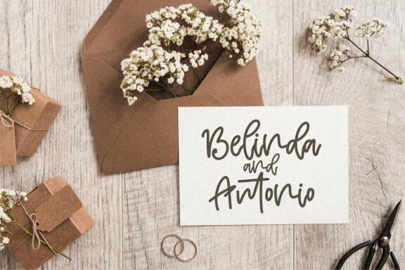 Goodvibes - Monoline Script Font
