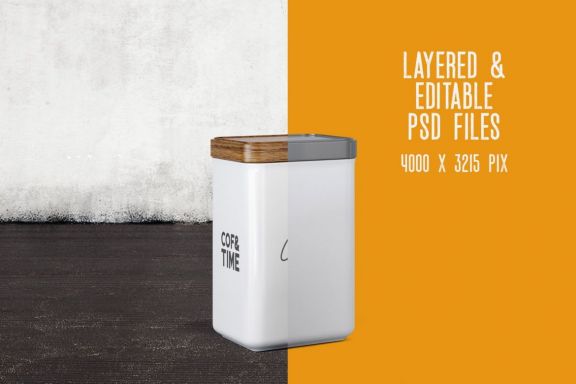 7 Simple Coffee Packaging Mockups