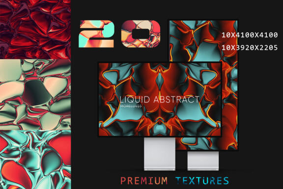 Liquid Abstract Texture