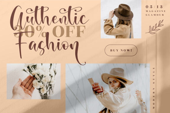 Beauty Brand - Beautiful Script Font