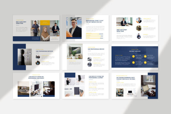 Enbuzz - FREE Business Google Slides Template