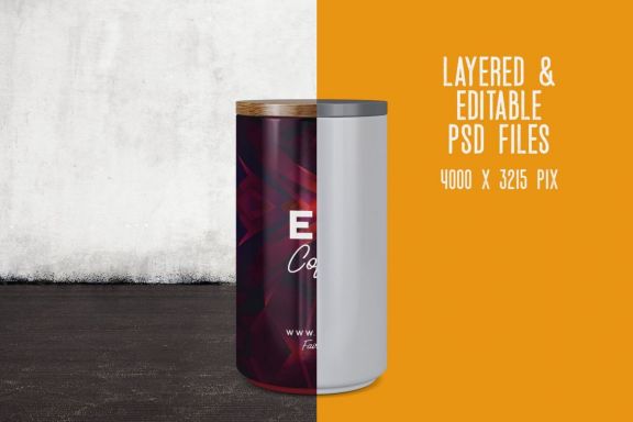 6 Coffee Storage Mockups