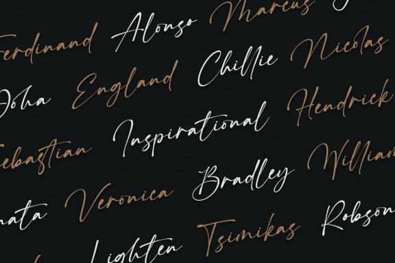 Chelliond | Chic Calligraphy Script