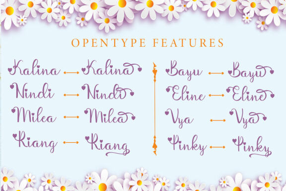 Aliqa a Lovely Font
