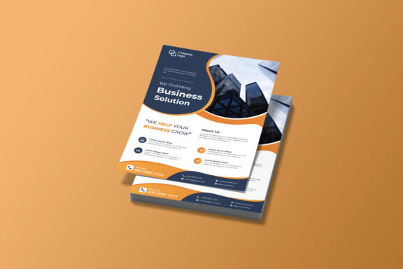 Business Liquid Flyer Template