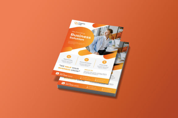 Business Agency Sphere - FREE Flyer Template