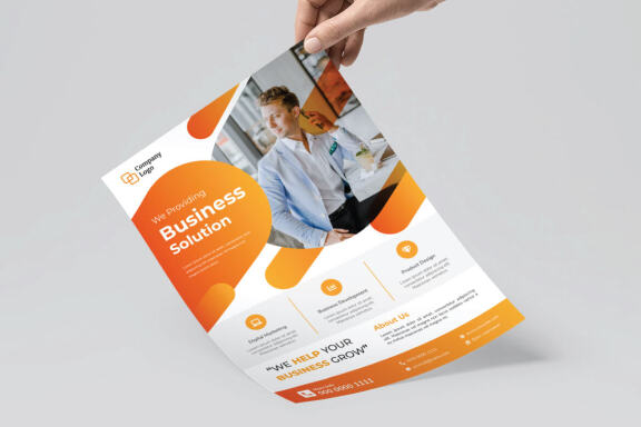 Business Agency Sphere - FREE Flyer Template