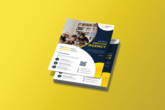 Creative Agency Flyer Template