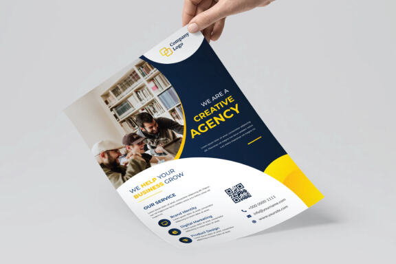 Creative Agency Flyer Template
