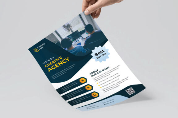 Best Service Business Flyer Template