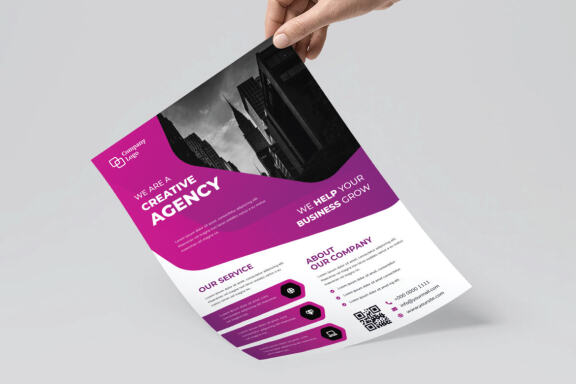 Service Business Flyer Template