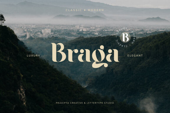 Braga Serif - Classic & Modern