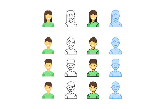 7 Avatars - FREE Icons