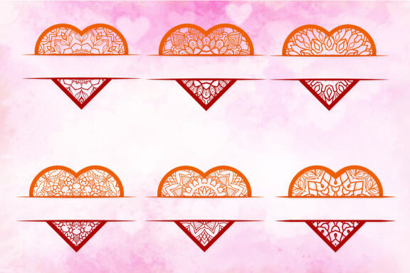 Heart Monogram Valentine's Day Bundle