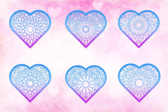Heart Monogram Valentine's Day Bundle