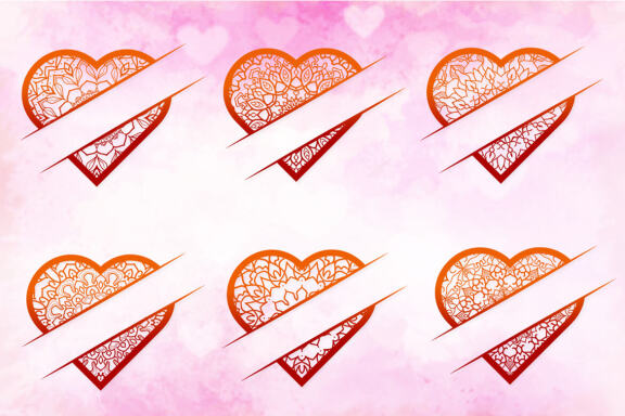 Heart Monogram Valentine's Day Bundle