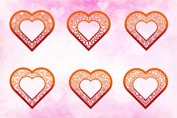 Heart Monogram Valentine's Day Bundle