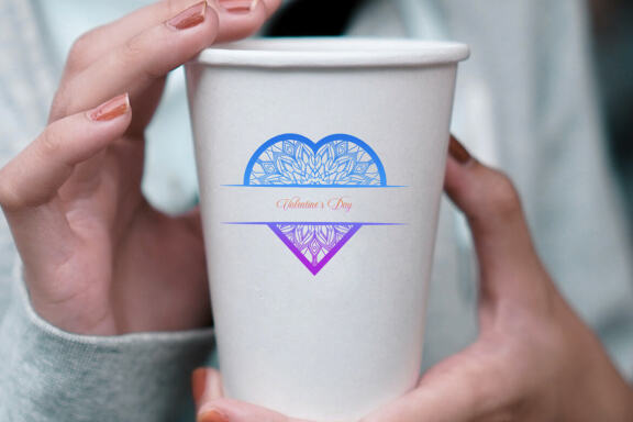 Mandala Hearts Monogram Valentine's Day Bundle