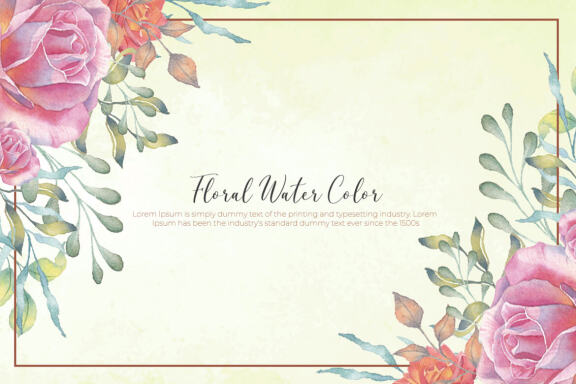 Autumn Watercolor Bundle Floral Clipart