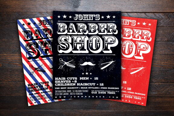 Barber Shop Flyer
