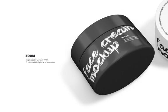 3D Plastic Jars - Cosmetic Product Mockup