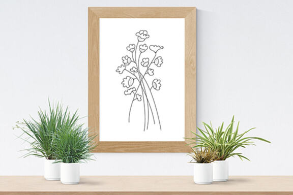 Linear Flowers Bundle