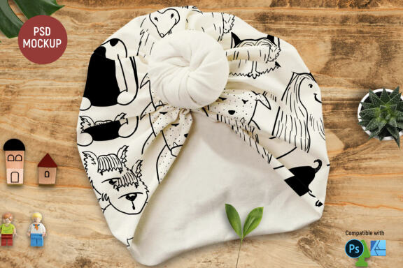 Baby Turban | Mockup