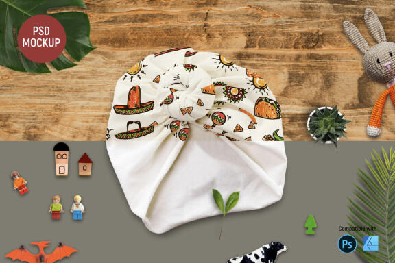 Baby Turban | Mockup