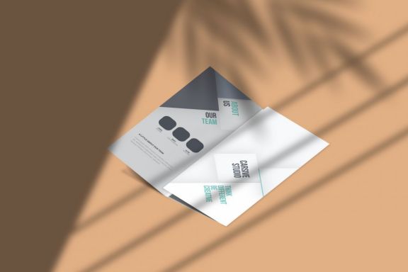 Trifold Brochure Mockups