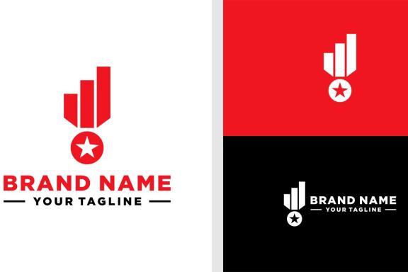 INVESTMENT LOGO MEDAL FINANCE EDITABLE
