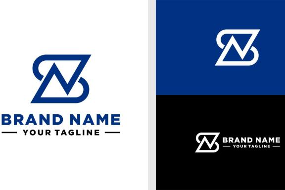 SN LOGO INVESTMENT MONOGRAM EDITABLE