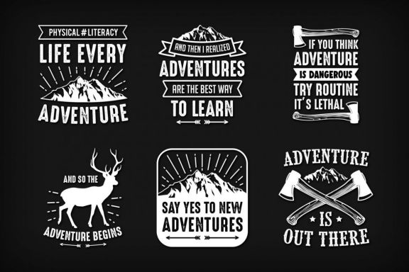 Adventure Quote and Slogan for T-Shirt