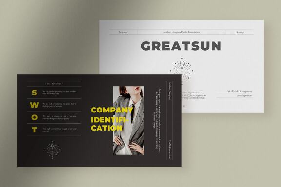 GreatSun - Modern Company Profile Presentation