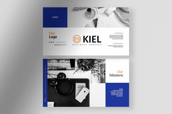 Kiel - Elegant Brand Guideline Presentation