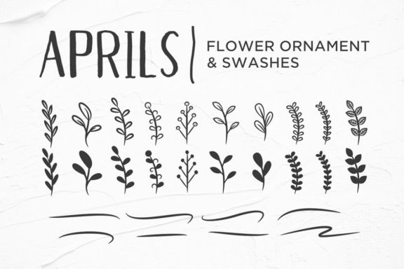 Aprils - Sans Handdrawn Font