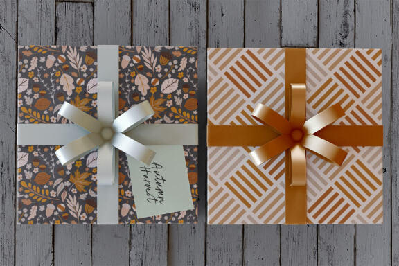 Autumn Harvest Vector Element & Pattern Set