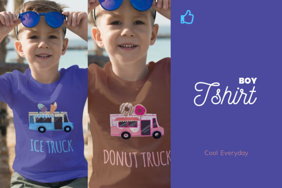 Food Truck 15 Clipart Plus Seamless Pattern