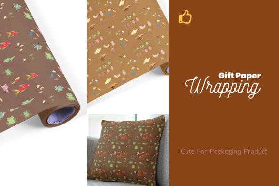 Metamorphosis 8 Clipart Plus Seamless Pattern