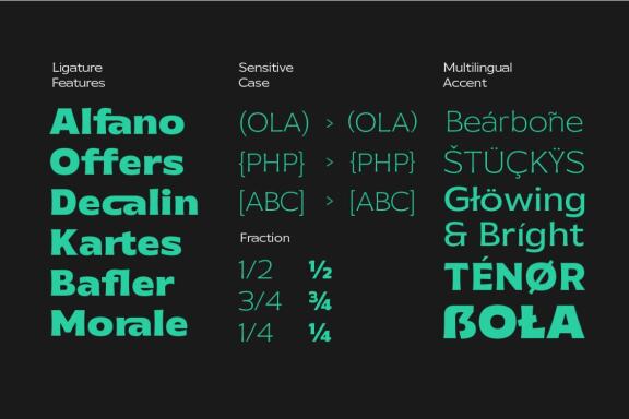 Galpike Sans - Variable Font